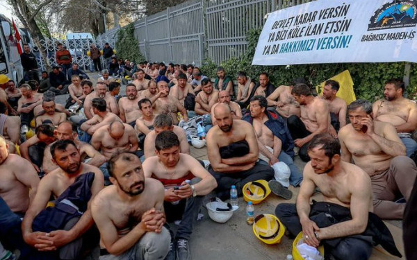 Τουρκία: Χειροπέδες σε 110 ανθρακωρύχους - Έκαναν απεργία πείνας ζητώντας τους απλήρωτους μισθούς