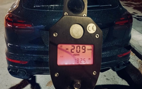 Θεσσαλονίκη: 30χρονος «πιάστηκε» να τρέχει με 209 χλμ/ώρα στην Περιφερειακή Οδό