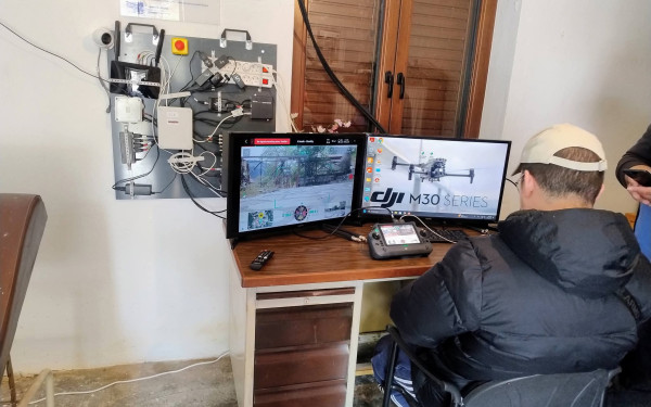 Τα Τρίκαλα «θωρακίζονται» με drones για την καλύτερη αντιμετώπιση των πυρκαγιών