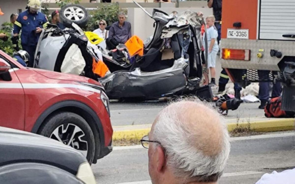 Ρόδος: Τροχαίο δυστύχημα με 2 γυναίκες νεκρές - Ελαφρώς τραυματισμένοι 3 άνθρωποι