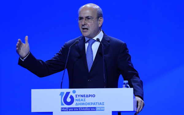 Συνέδριο ΝΔ - Κ. Χατζηδάκης: «Στις εκλογές θα ζητήσουμε ψήφο ρεαλιστικής ελπίδας, ψήφο προοπτικής»