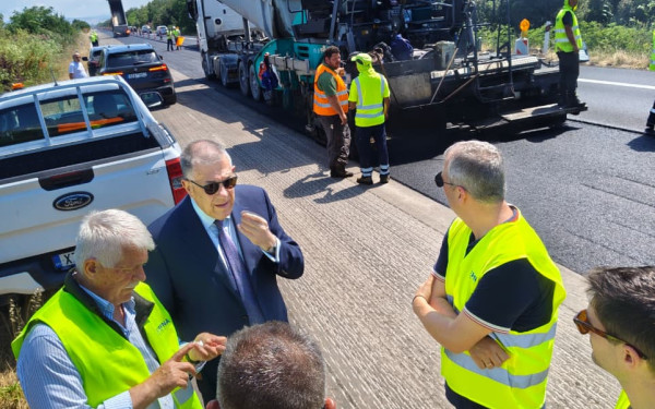 Νίκος Ταχιάος: Αυτοψία στα εργοτάξια αναβάθμισης της Εγνατίας Οδού