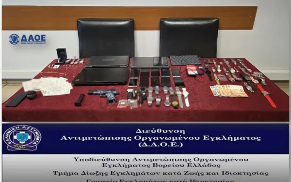 Θεσσαλονίκη: Πως δρούσε η οργάνωση διαρρηκτών και ληστών με λεία πάνω από 200.000 ευρώ (βίντεο)