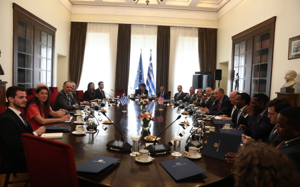 Συνάντηση του Γ. Γεραπετρίτη με αντιπροσωπεία του Κογκρέσου