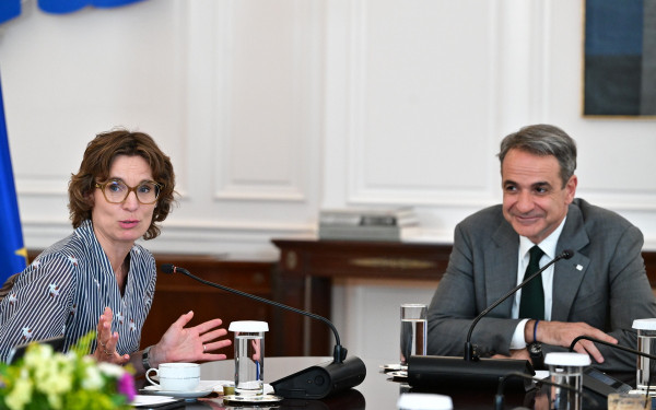 Κυρ. Μητσοτάκη: ΅Συνάντηση με την Ευρωπαία επίτροπο Περιβάλλοντος