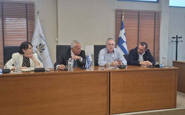 Κυβερνητικό κλιμάκιο στον Δήμο Χαλκηδόνος: Στο επίκεντρο τα αρδευτικά δίκτυα και το έργο της Νέας Μεσημβρίας