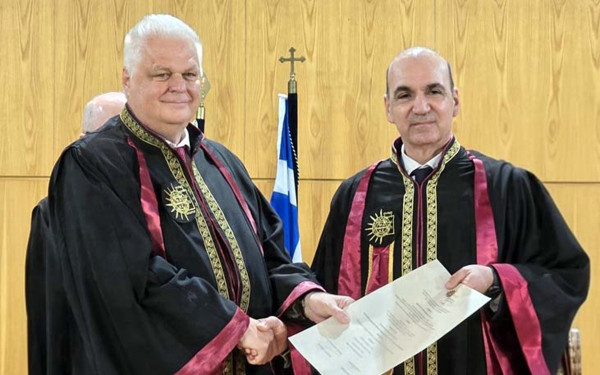 Ιωάννης Μασούτης: Αναγορεύτηκε Επίτιμος Διδάκτορας του Πανεπιστημίου Μακεδονίας