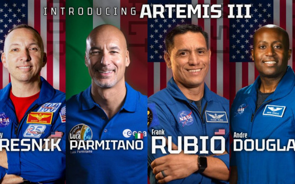 Η NASA ανακοίνωσε το πλήρωμα του Artemis III: Ιστορική συμμετοχή για τον Ευρωπαίο Λούκα Παρμιτάνο