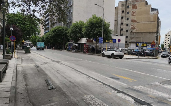 Θεσσαλονίκη: Αμφιδρομείται πριν τη ΔΕΘ η Δωδεκανήσου - Παραμένει ο ποδηλατοδρόμος