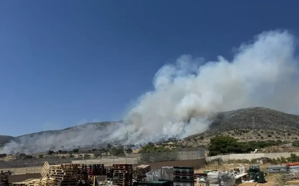Από drone εντοπίστηκε η φωτιά στον Ασπρόπυργο (βίντεο)