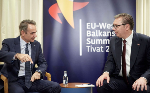 Συνάντηση Μητσοτάκη - Βούτσιτς στο Μαυροβούνιο: Στο επίκεντρο η ενέργεια