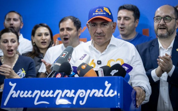 Αρμενία: Νίκη στις βουλευτικές εκλογές για τον Νικόλ Πασινιάν - Πήρε το 49,81% των ψήφων