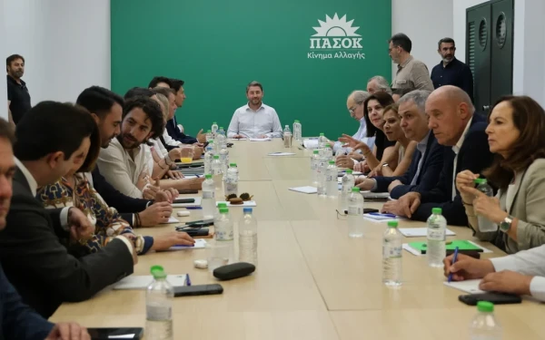 Ένταση και «καρφιά» στο Πολιτικό Συμβούλιο του ΠΑΣΟΚ: Οι διάλογοι Ανδρουλάκη - Δούκα - Διαμαντοπούλου (βίντεο)