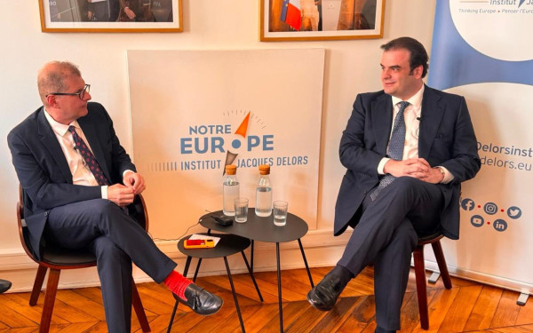 Ευρώπη, ECOFIN και ελληνική οικονομία στο επίκεντρο της συνάντησης Κ. Πιερρακάκη και Fabrizio Pagani