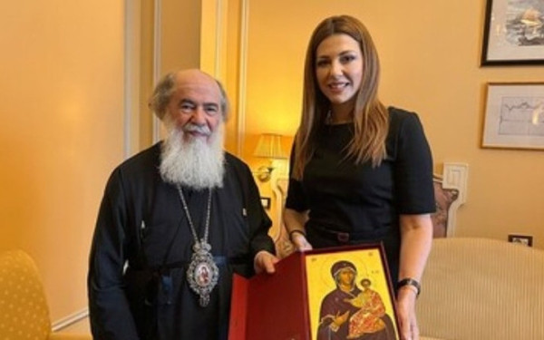 Το Υπουργείο Παιδείας στηρίζει ενεργά το Πατριαρχείο Ιεροσολύμων - Συνάντηση Σ. Ζαχαράκη με τον Πατριάρχη Θεόφιλο Γ’