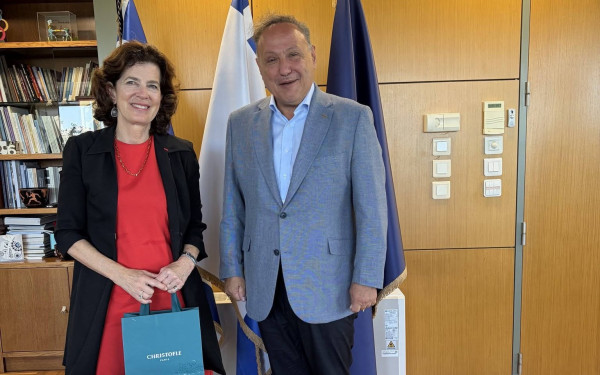 Θεσσαλονίκη: Συνάντηση Αγγελούδη με Πρέσβη της Γαλλίας