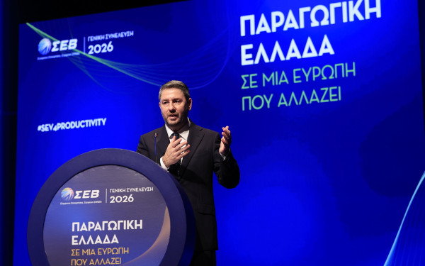 Ν. Ανδρουλάκης - ΣΕΒ: «Είμαστε το μόνο κόμμα που έθεσε ως στόχο την ανάκαμψη της παραγωγικότητας της εργασίας»