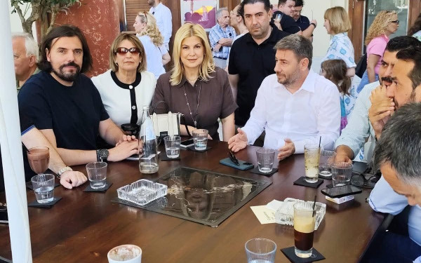 Καφές Ανδρουλάκη στο «Ολύμπιον» με τους «πράσινους» Θεσσαλονικείς