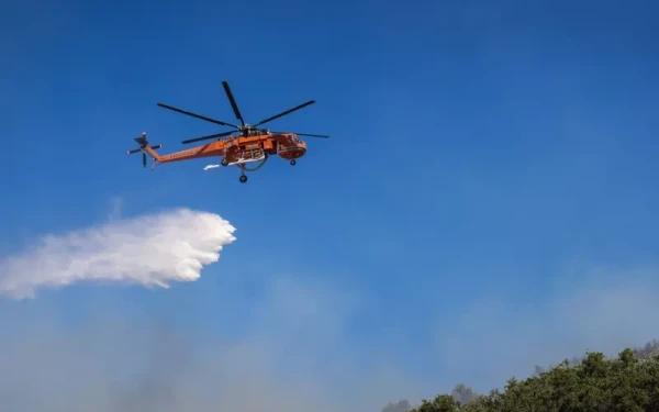Σκόπελος: Χωρίς ενεργό μέτωπο η φωτιά στο Κλήμα