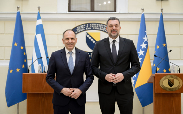 Γ. Γεραπετρίτης από Ποντγκόριτσα: «Μεγάλος στόχος να υποδεχθούμε το Μαυροβούνιο στην ΕΕ επί ελληνικής προεδρίας το 2027»