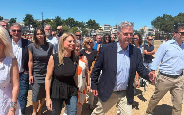 Θεσσαλονίκη: Καρυστιανού και Νατσιός έδωσαν το «παρών» στις εκδηλώσεις του Μητροπολιτικού Πάρκου Παύλου Μελά