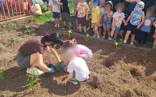 Δ. Ωραιοκάστρου: Παιδιά δημιούργησαν λαχανόκηπους σε παιδικούς σταθμούς