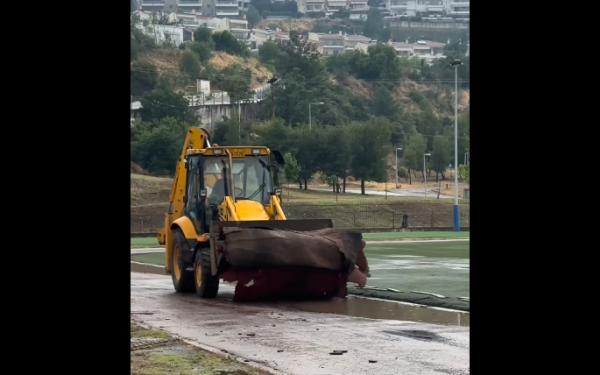 Δήμος Πυλαίας- Χορτιάτη: Ξεκίνησε η πλήρης αντικατάσταση του ταρτάν στο Ολυμπιακό Αθλητικό Κέντρο Πανοράματος