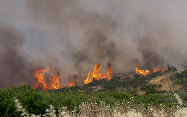 Φωτιά στο Κιλκίς – Μήνυμα από το 112