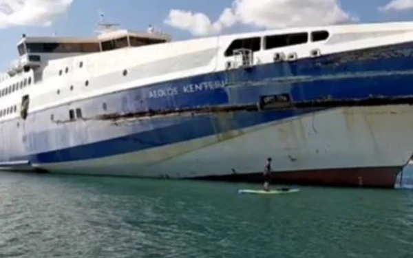 Στην ανακύκλωση για παλιοσίδερα ο «Αίολος Κεντέρης»: Το εμβληματικό ταχύπλοο κατέληξε σε διαλυτήριο της Τουρκίας (βίντεο)