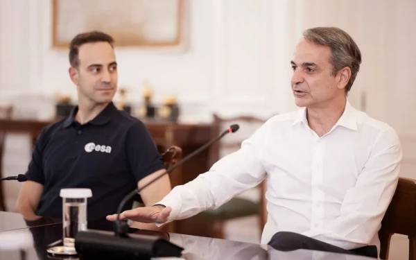 Το βίντεο-μήνυμα Μητσοτάκη για την ιστορική αποστολή του πρώτου Έλληνα αστροναύτη στο διάστημα