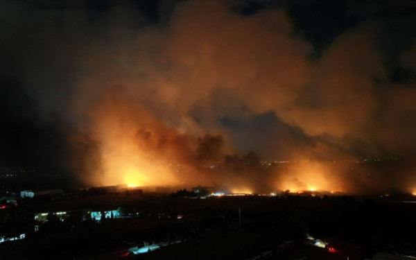 Σε πορτοκαλί συναγερμό για φωτιά τη Δευτέρα η Θεσσαλονίκη και το Κιλκίς