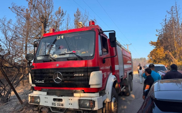 Πολύ υψηλός κίνδυνος πυρκαγιάς αύριο στις Περιφερειακές Ενότητες Θεσσαλονίκης και Κιλκίς