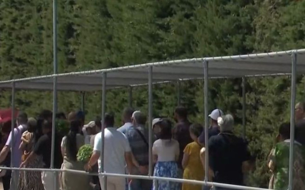 Θεσσαλονίκη: Γέμισε κόσμο το μοναστήρι της Σουρωτής για τον Άγιο Παΐσιο (βίντεο)