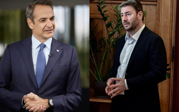 Μητσοτάκης και Ανδρουλάκης στην κηδεία της Βάγιας Νέστορα