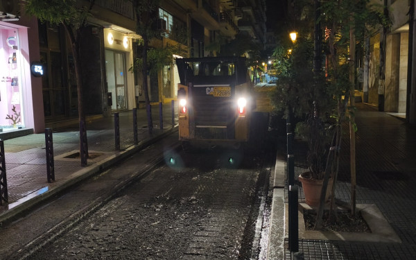 Θεσσαλονίκη: Νυχτερινή ασφαλτόστρωση στις οδούς Χρυσοστόμου Σμύρνης και Μητροπολίτου Ιωσήφ - Ποιες ακολουθούν