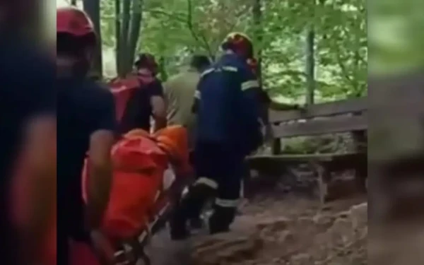Δράμα: Επιχείρηση διάσωσης 46χρονης στο Παρανέστι - Έπεσε σε δύσβατο μονοπάτι και τραυματίστηκε (βίντεο)