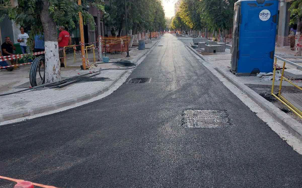 Αμπελόκηποι Θεσσαλονίκης: Παραδίδεται στην κυκλοφορία το αναπλασμένο τμήμα της οδού Ελευθερίου Βενιζέλου (φωτογραφίες)