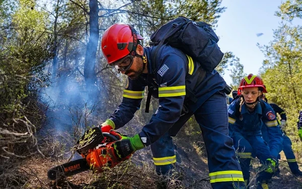 Γαλλία: Μια στρατιά εθελοντών στηρίζει τους πυροσβέστες και τους πρόσφυγες στα μετόπισθεν των πυρκαγιών