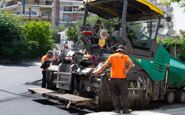 Ασφαλτοστρώσεις σε τέσσερις οδούς  του δήμου Νεάπολης-Συκεών