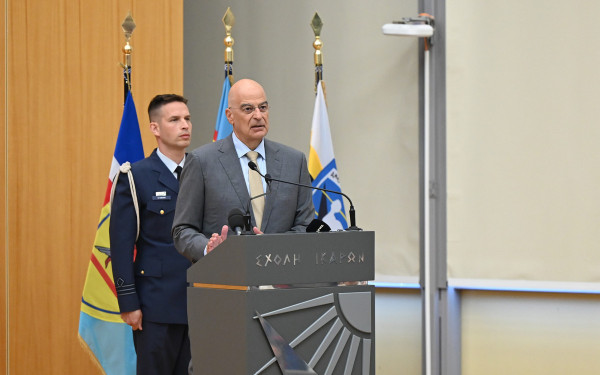 Σχολή Ικάρων - Ν. Δένδιας: Υπαρξιακή ανάγκη να έχουμε επαρκείς και τεχνολογικά ανεπτυγμένες Ένοπλες Δυνάμεις