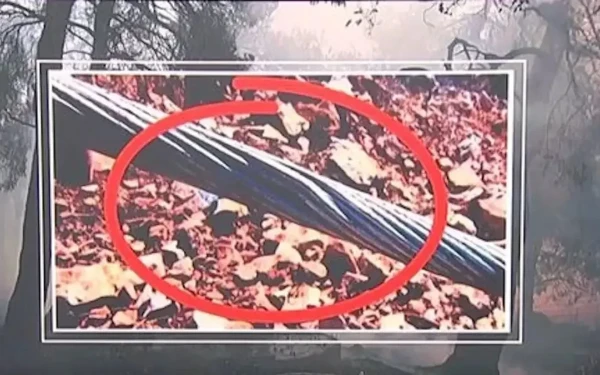 Φωτογραφίες με τα λιωμένα καλώδια που «γέννησαν» την καταστροφική πυρκαγιά σε Βοιωτία και Αττική (βίντεο)
