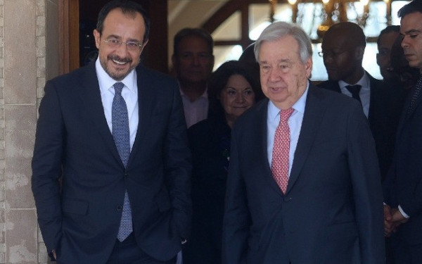 Κύπρος: Διευρυμένη συνάντηση 5+1 κατόπιν προετοιμασίας ανακοίνωσε ο ΓΓ του ΟΗΕ