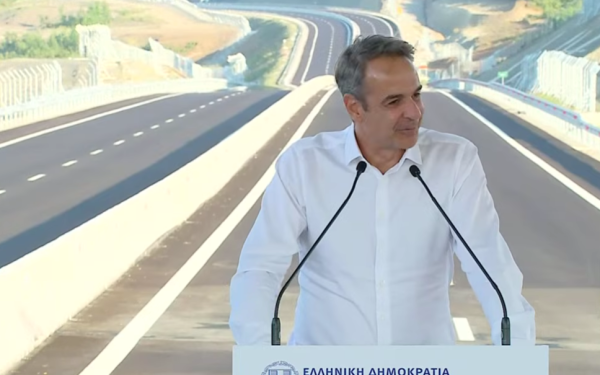 Παράδοση αυτοκινητόδρομου Ε-65 - Κ. Μητσοτάκης: «H Ελλάδα μπορεί να αλλάξει και αλλάζει καθημερινά» (βίντεο)