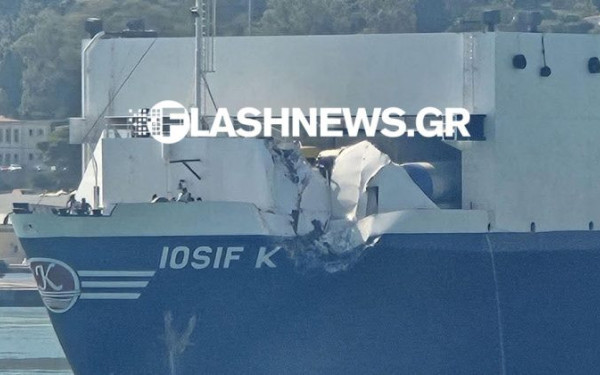 Δύο πλοία συγκρούστηκαν στο λιμάνι της Σούδας - Το ένα ήταν επιβατικό - Τι συνέβη (βίντεο)