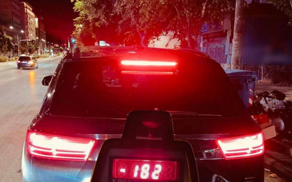 Θεσσαλονίκη: Χειροπέδες σε 27χρονο οδηγό - Με 182 στην ΠΑΘΕ