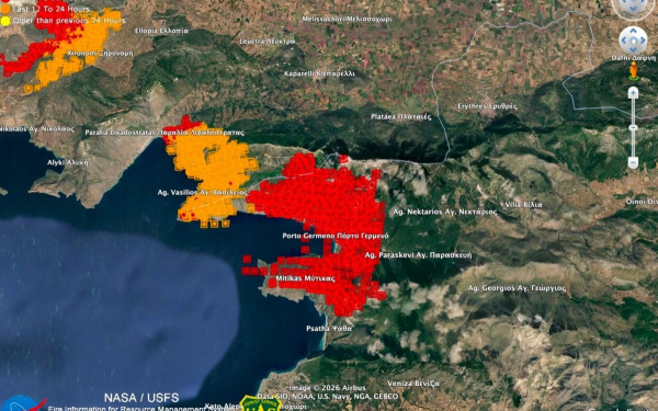 Φωτιά στη Βοιωτία: «Ασύλληπτο το μέγεθος της καταστροφής» λέει ο πυρομετεωρολόγος Θ.Γιάνναρος