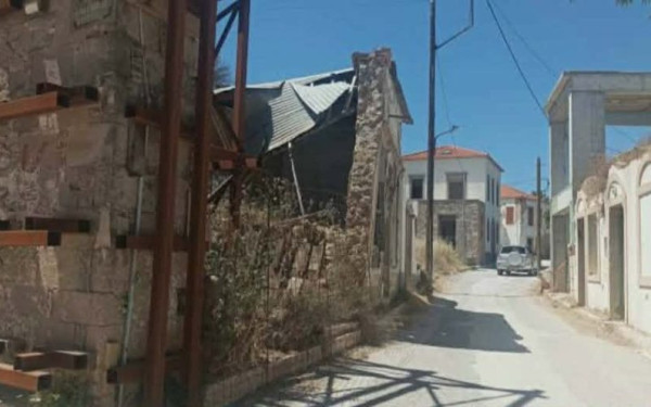 Λέσβος: Ξεκίνησε η διαδικασία για τη μερική άρση επικινδυνότητας του οικισμού της Βρίσας μετά τον σεισμό του 2017