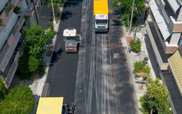 Θεσσαλονίκη: 28 δρόμοι ασφαλτοστρώθηκαν σε 60 ημέρες - Πού συνεχίζονται τα έργα