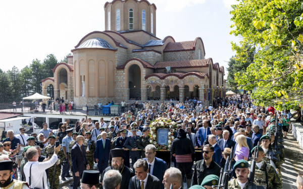 Ημαθία: Κορυφώνονται οι εορτασμοί στην Παναγία Σουμελά παρουσία του Προέδρου της Δημοκρατίας
