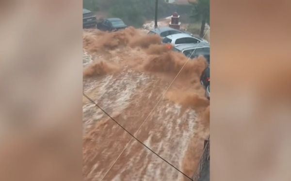 Μάνη: Ισχυρό μπουρίνι προκάλεσε πλημμύρες, 140 τόνοι νερού ανά στρέμμα - Δείτε βίντεο